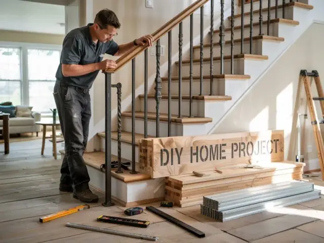 Jak łatwo stworzyć balustradę DIY - pomysły i materiały do użycia