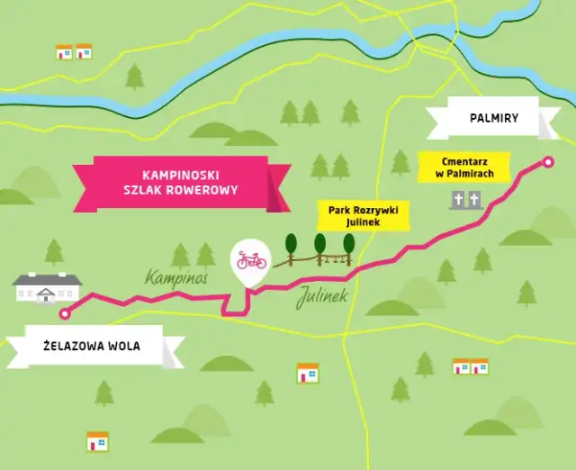 Trasa rowerowa Kampinos: odkryj najpiękniejsze szlaki i atrakcje