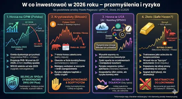 Kryptowaluty 2026: Czy warto inwestować? Potencjał, ryzyko, podatki