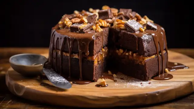 Ciasto Snikers Ania Gotuje: Połączenie smaków w wersji ciasta