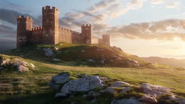 Kurzętnik - średniowieczny zamek krzyżacki i jego burzliwa historia