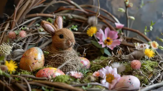 Koszyk wielkanocny: 5 pomysłów na ozdobienie