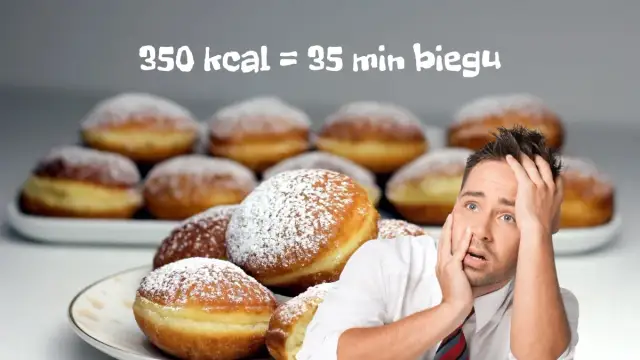 Ile trzeba biegać, żeby spalić pączka? Zaskakujące fakty o kaloriach