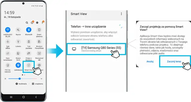 Jak udostępnić ekran z telefonu na telewizor bez problemów i komplikacji