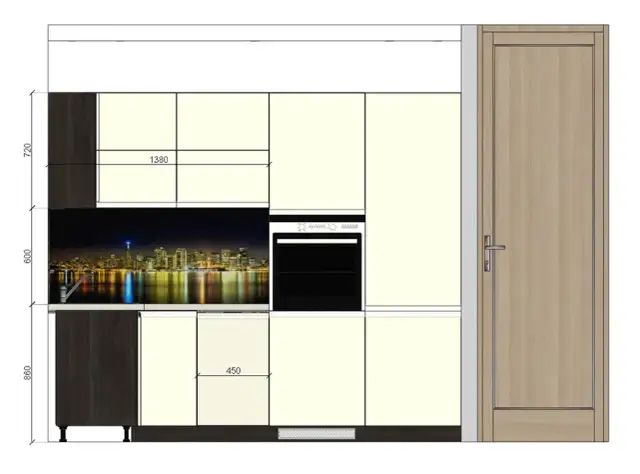 Optymalna wysokość szafek wiszących w kuchni dla wygodnej pracy