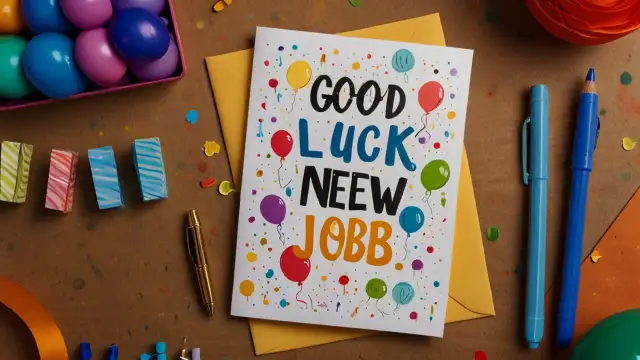 Oto jak napisać kartki z życzeniami powodzenia w nowej pracy!