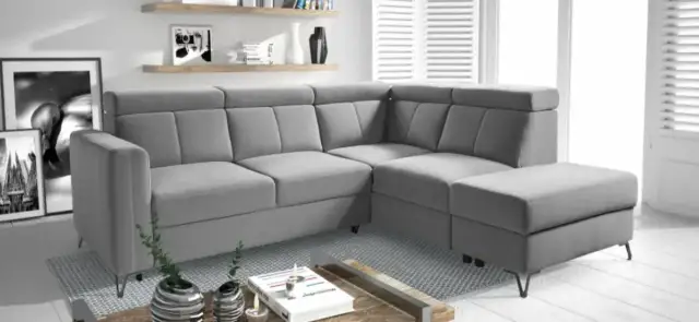 Narożnik czy sofa do małego salonu - co wybrać, aby zyskać przestrzeń?