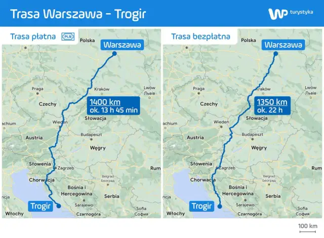 Gdańsk-Chorwacja samochodem: Trasa, koszty, komfort. Którą wybrać?