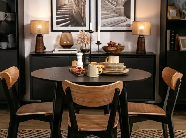 Salon z wenge: Jak dobrać kolor ścian? Inspiracje i porady