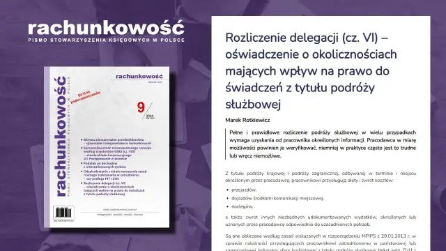 Co to jest dieta w delegacji i jak uniknąć błędów przy jej rozliczaniu