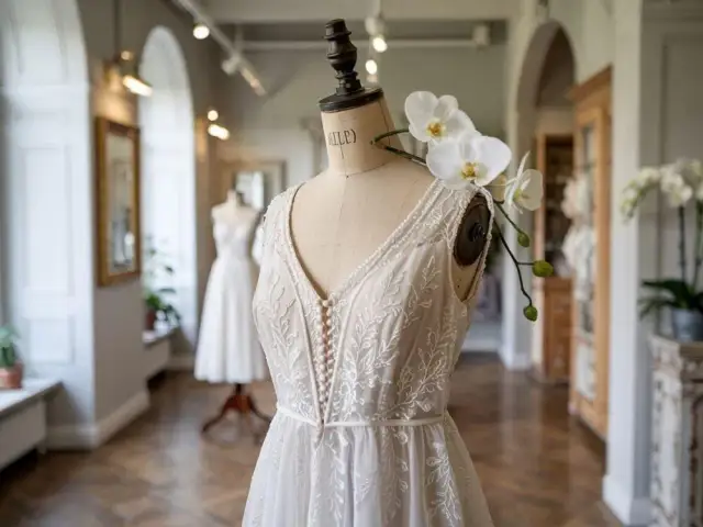 Suknia ślubna ecru: czy pasuje do Twojej urody i stylu wesela?