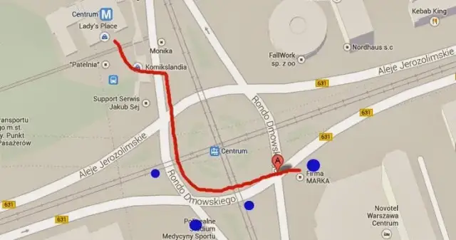 Jak dojść z Dworca Centralnego do Złotych Tarasów w prosty sposób