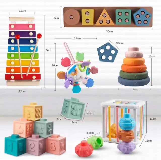 Zabawki sensoryczne dla 9 miesięcznego dziecka: Klucz do rozwoju malucha