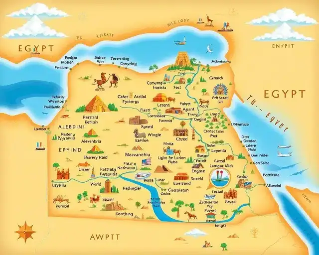 Gdzie leży Egipt? Mapa, kurorty i praktyczne wskazówki dla turysty