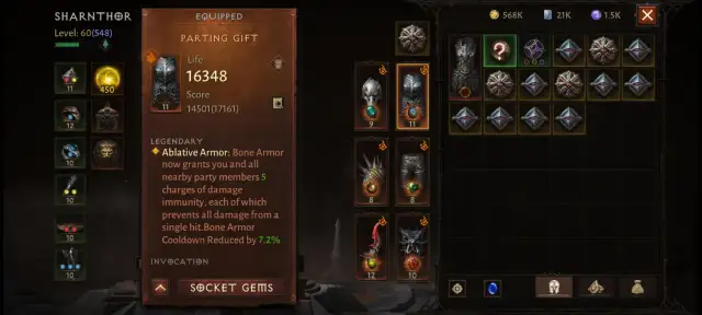 Najlepsze klejnoty dla nekromanty w Diablo Immortal, które musisz znać