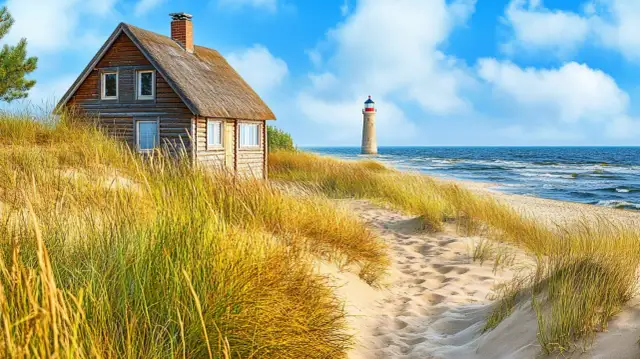 Domki nad morzem Hel: Komfortowe domki blisko plaży w Helu