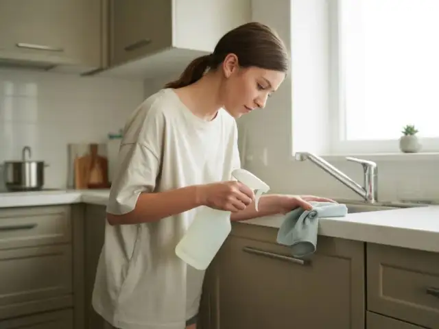 Czym myć szafki kuchenne z połyskiem, aby nie zniszczyć ich blasku?