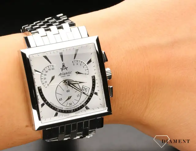 Kwadratowy zegarek męski na bransolecie: Odkryj swój unikalny styl