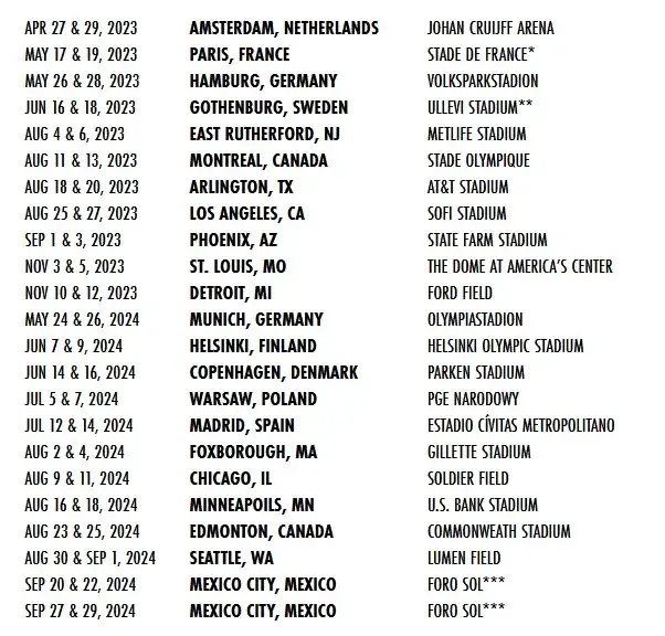 Ile kosztuje bilet na koncert Metallica? Ceny i szczegóły koncertu