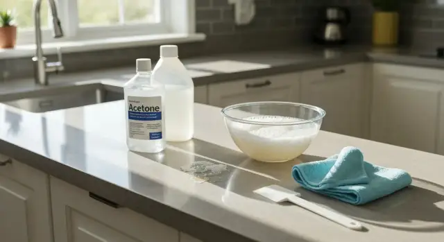 Jak usunąć klej Kropelka z blatu? Skuteczne i bezpieczne metody