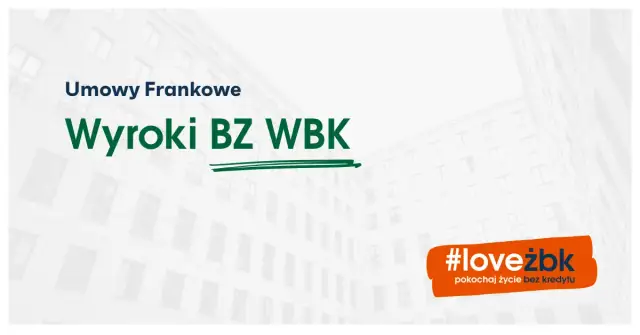 Czy BZ WBK naprawdę udzielał kredytów we frankach szwajcarskich?