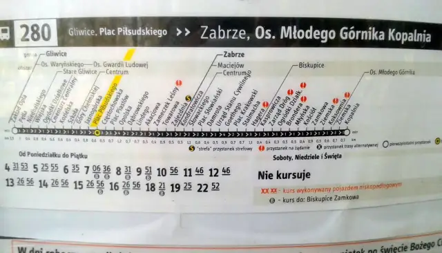 Linia 234 Zabrze-Gliwice: Rozkład jazdy ZTM i jak go sprawdzić?