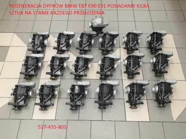 Regeneracja dyferencjału BMW: Ile kosztuje? Czy warto?