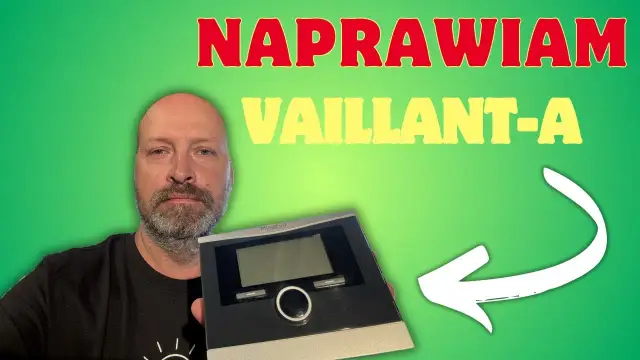 Wymiana baterii w sterowniku Vaillant - uniknij problemów z urządzeniem