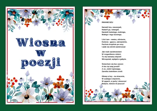 Wiosenna łąka w poezji: klasyczne wiersze i inspiracje