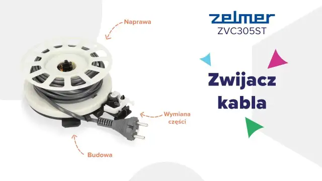 Jak rozebrać zwijacz kabla w odkurzaczu Zelmer i uniknąć kosztownych napraw