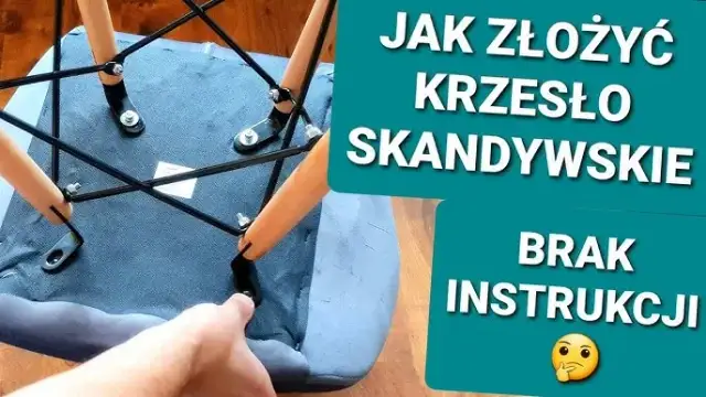 Montaż krzesła krok po kroku: Złóż stabilny mebel bez frustracji