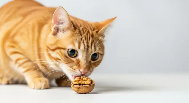 Czy koty mogą jeść orzechy? Dowiedz się, co może im zaszkodzić
