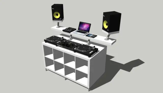 Jak zbudować stół DJ? Poradnik DIY: wymiary, koszty, IKEA hack