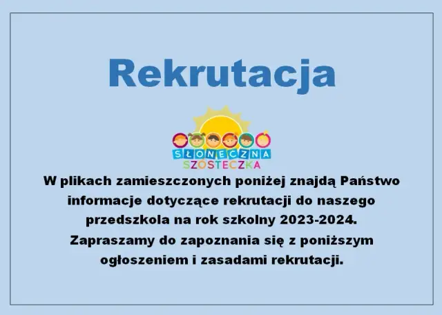 Kiedy wyniki rekrutacji do przedszkola? Sprawdź terminy i szczegóły