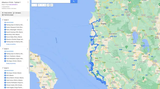 Gdzie warto wybrać się w Albanii: Pełna mapa turystyczna z najważniejszymi lokalizacjami