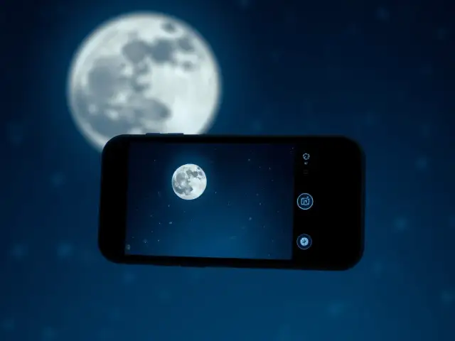 iPhone: Jak zrobić wyraźne zdjęcie Księżyca i uchwycić kratery?