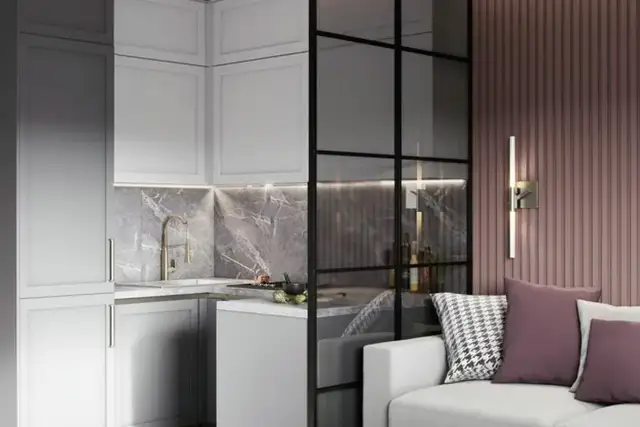 Oddziel kuchnię od salonu: Sprytne triki na spokój i porządek