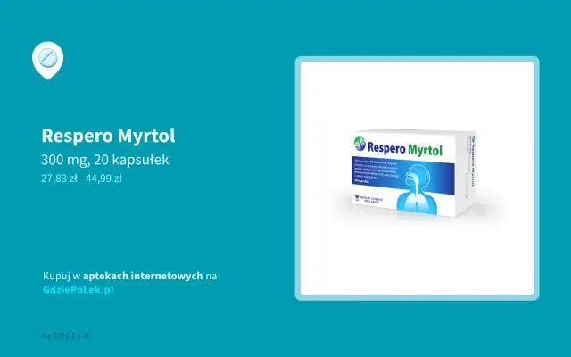Czy Respero Myrtol jest na receptę? Pełny przewodnik po leku OTC