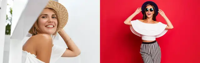 Jak nosić bluzki hiszpanki, by uniknąć zsuwania i wyglądać stylowo