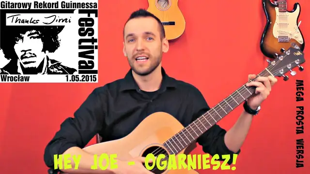 Chwyty na gitarę do Hey Joe - naucz się grać ten klasyk łatwo