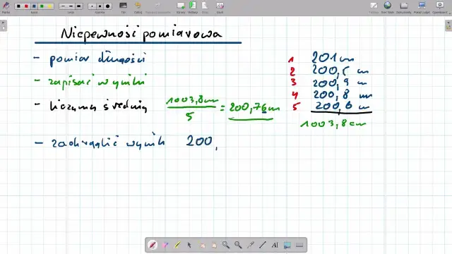 Niepewność pomiaru w fizyce: Co to? Obliczaj i zapisuj wyniki!