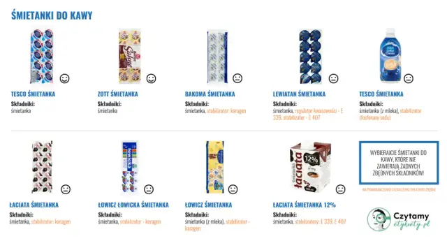 Czy śmietanka do kawy jest zdrowa? Analiza składu i alternatywy
