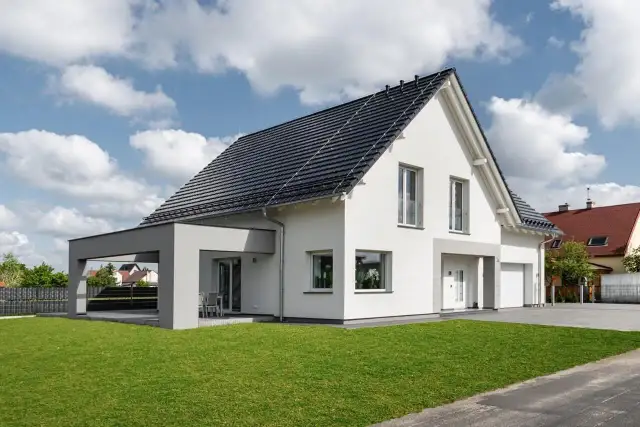 Jakie kolory elewacji do grafitowego dachu, aby uniknąć błędów w designie?