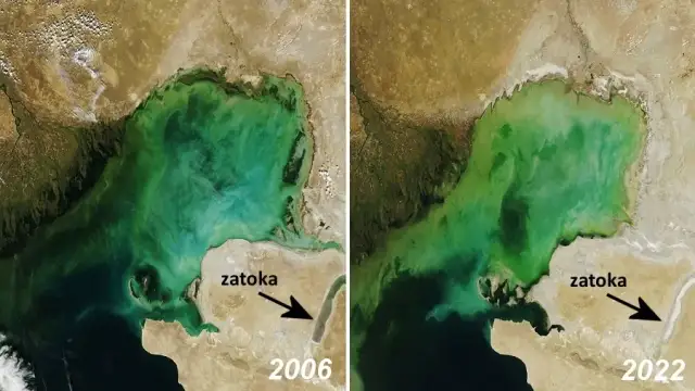 Jezioro kaspijskie: tajemnice największego jeziora świata i jego zagrożenia