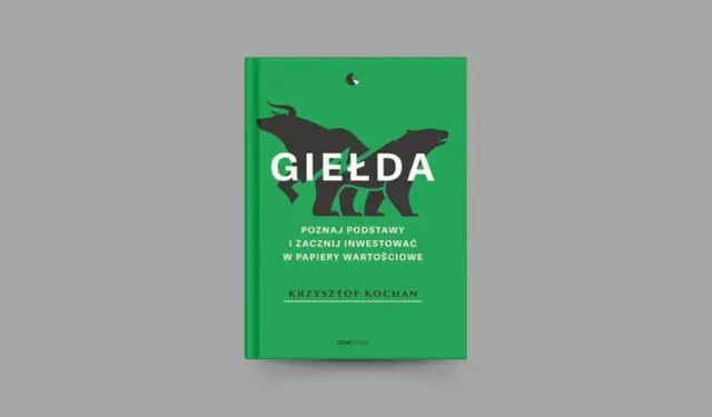 Okładka książki "Giełda" z bykiem i niedźwiedziem.