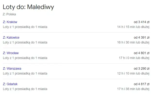 Ile trwa lot na Malediwy? Sprawdź, co musisz wiedzieć o czasie podróży