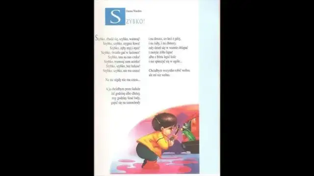 Szybko szybko wiersz - odkryj jego głębokie znaczenie i przesłanie