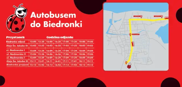 Czy w Łebie jest Biedronka? Sprawdź lokalizację i godziny otwarcia