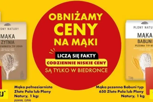 Mąka w Biedronce: ceny, rodzaje i promocje jak kupić taniej?
