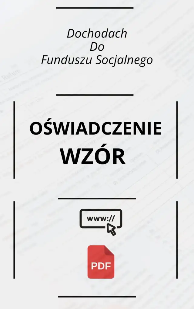 Prosty sposób liczenia dochodu netto do funduszu socjalnego bez błędów